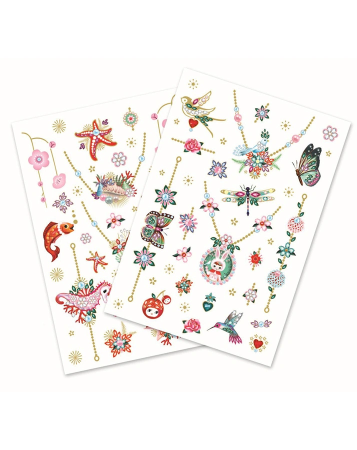 Tattoo-Sticker FIONAS SCHMUCK in bunt