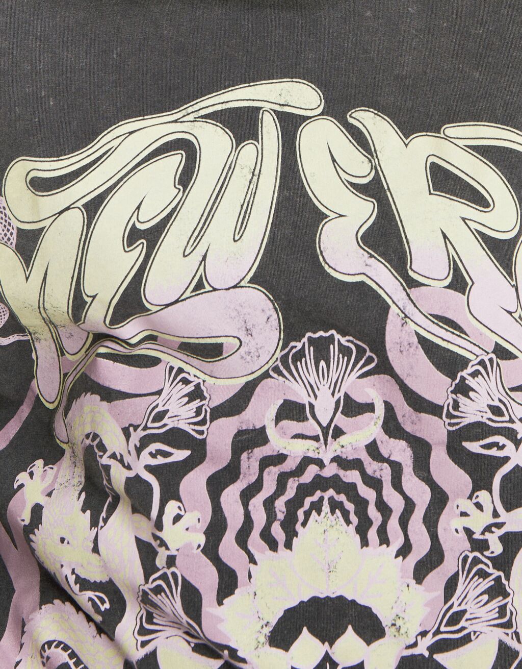 Camiseta de manga curta com estampa
