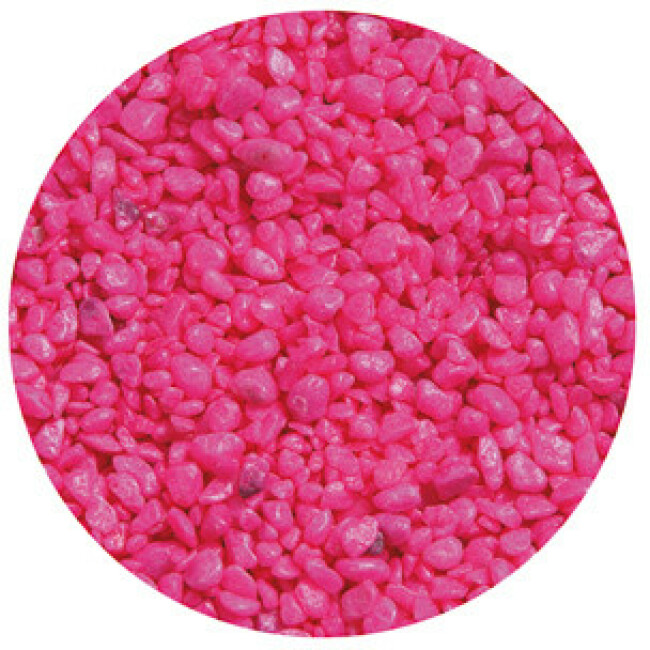 Gravier Neon Rose pour aquarium Flamingo