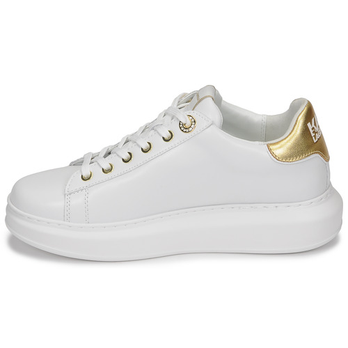 Karl Lagerfeld - KAPRI Signia Lace Lthr Blanco / Oro