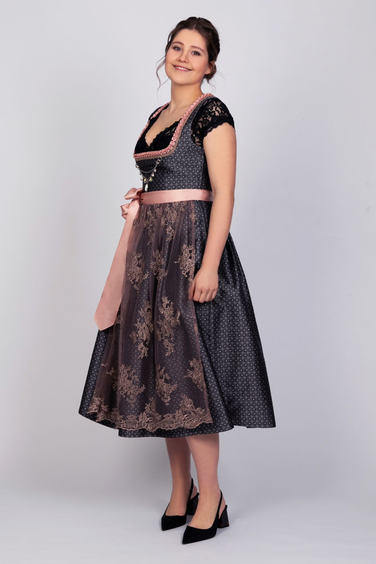 Langes Dirndl 2-teilig Béatrice