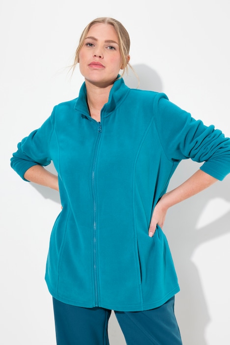 Fleecejacke, Baukastensystem, Innenjacke, Stehkragen