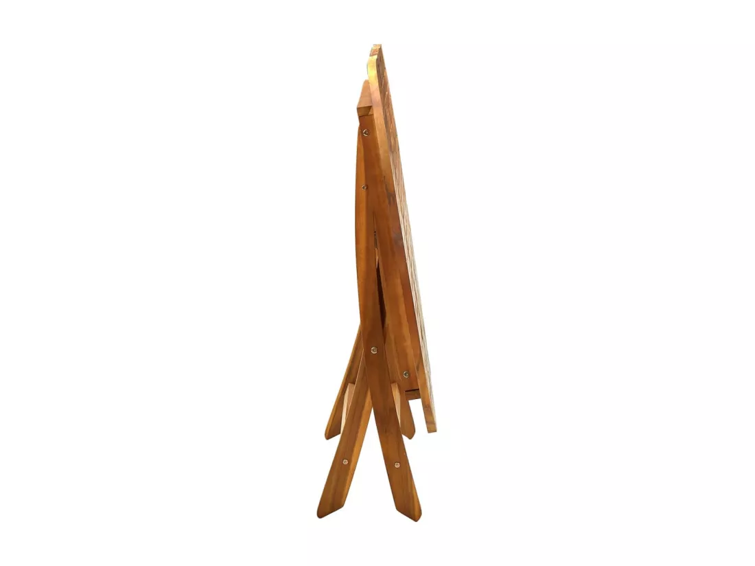 Table de jardin pliable 160x85x75 cm Bois d'acacia massif
