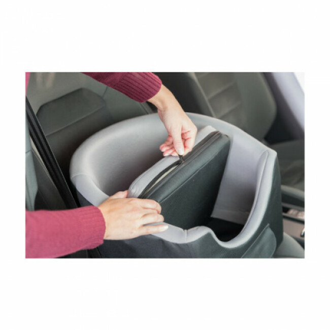 Siège de voiture confortable pour chien Trixie - dimensions 45 x 39 x 42 cm