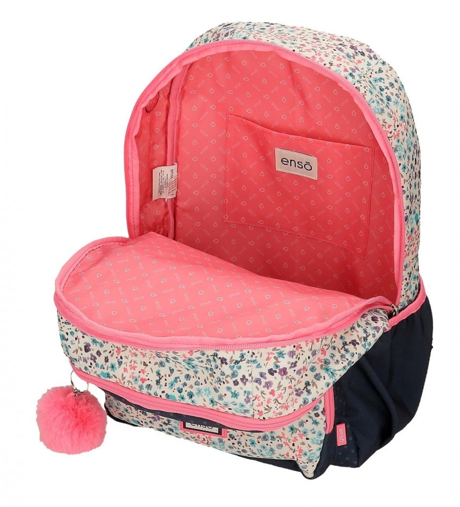 Mochila Enso Travel Time com dois compartimentos e carrinho náutico.