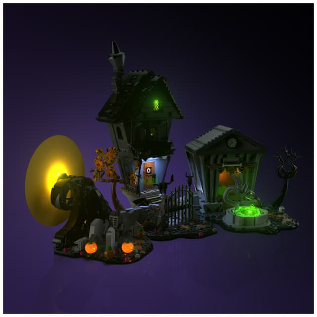 Light My Bricks™ Nightmare Before Christmas lyskit