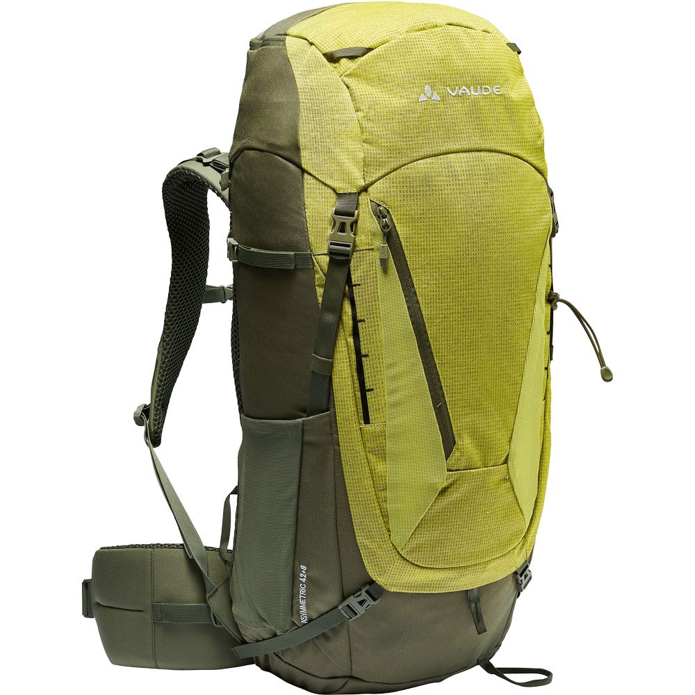 VAUDE Asymmetric 42+8l Trekkingrucksack bright green