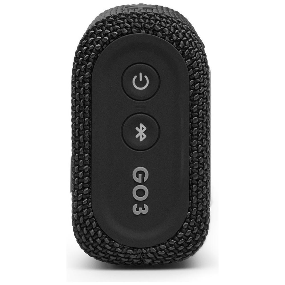 JBL Go 3 Grab and Go Bluetooth-Lautsprecher, Schwarz