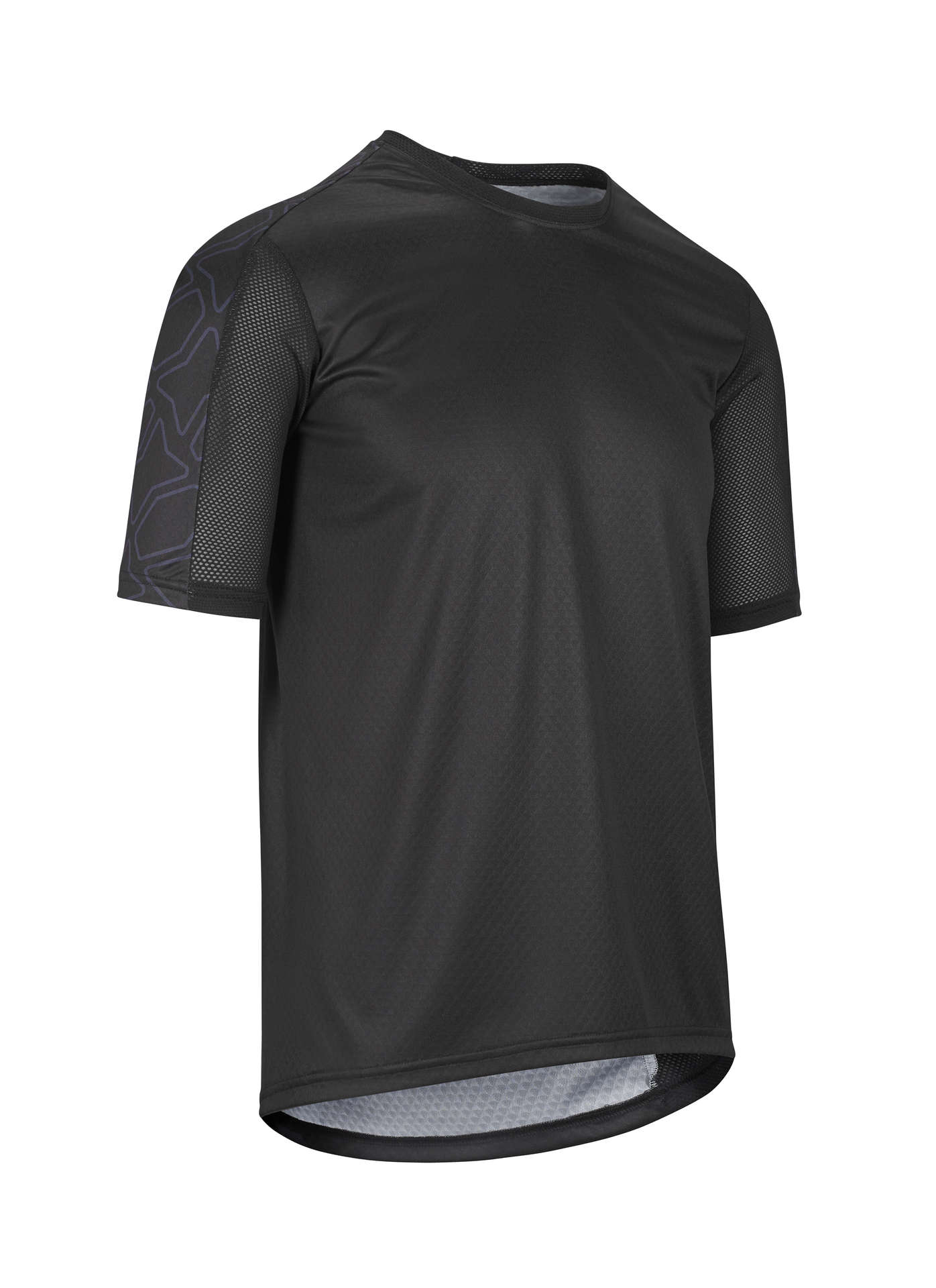 Assos Trail MTB Fietsshirt Korte Mouwen Zwart Heren