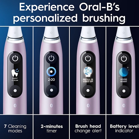 Oral-B IO9S elektrisk tandbørste - rose