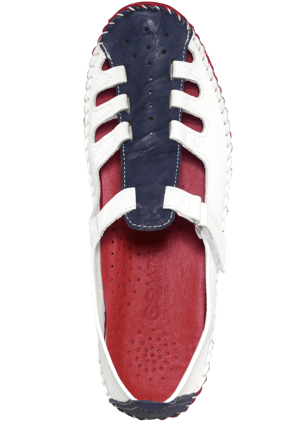 Gemini Mokassin-Slipper in sommerlichem Design