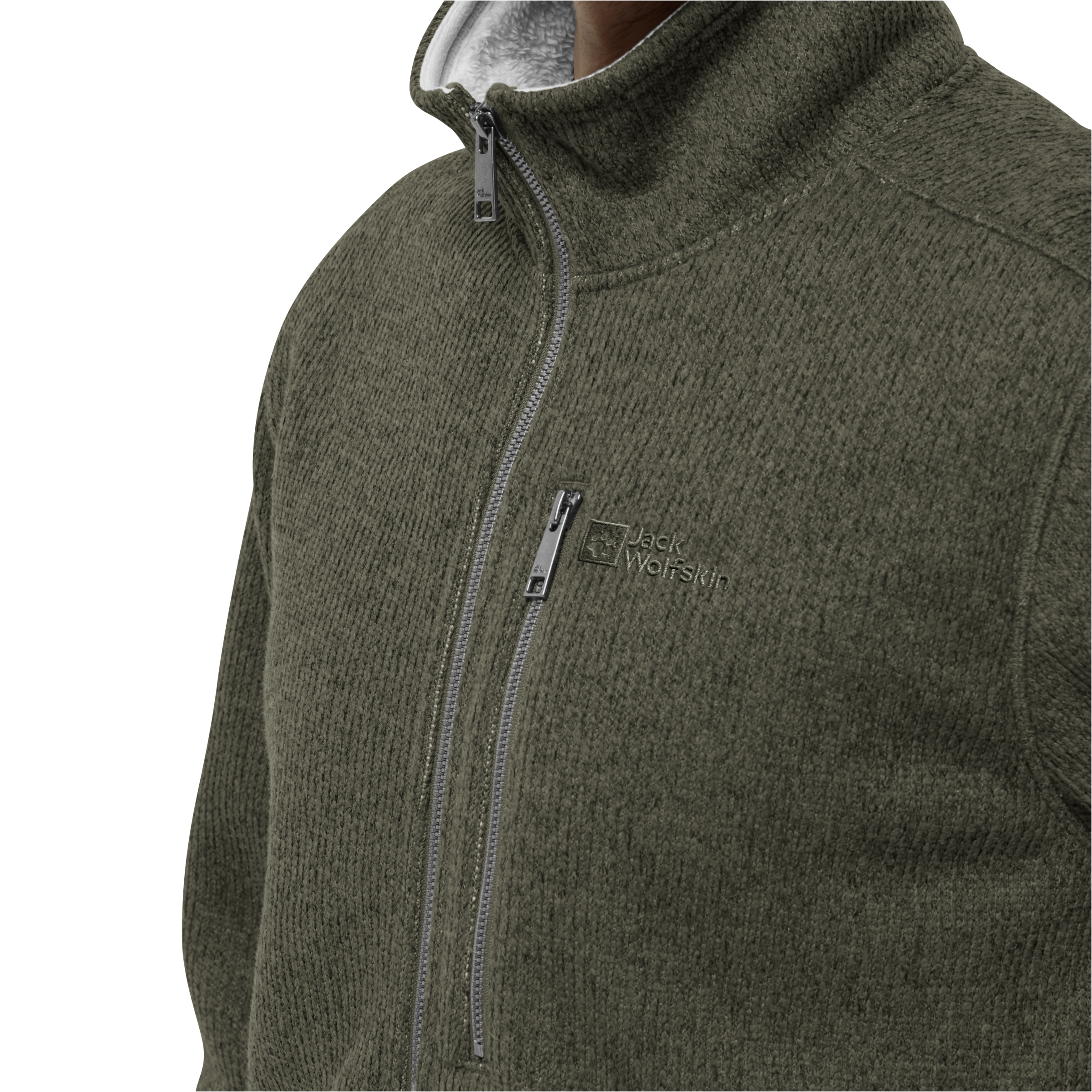 Jack Wolfskin Fleecejacke »ROBSON FJORD JACKET« Wärmend, winddicht, Übergangsjacke
