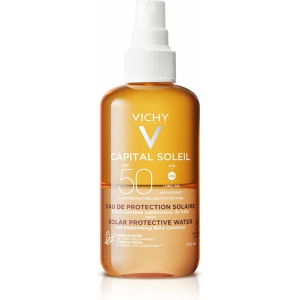 Vichy Capital Soleil Zonbeschermend Water Optimale Bruine Teint SPF 50200 ml