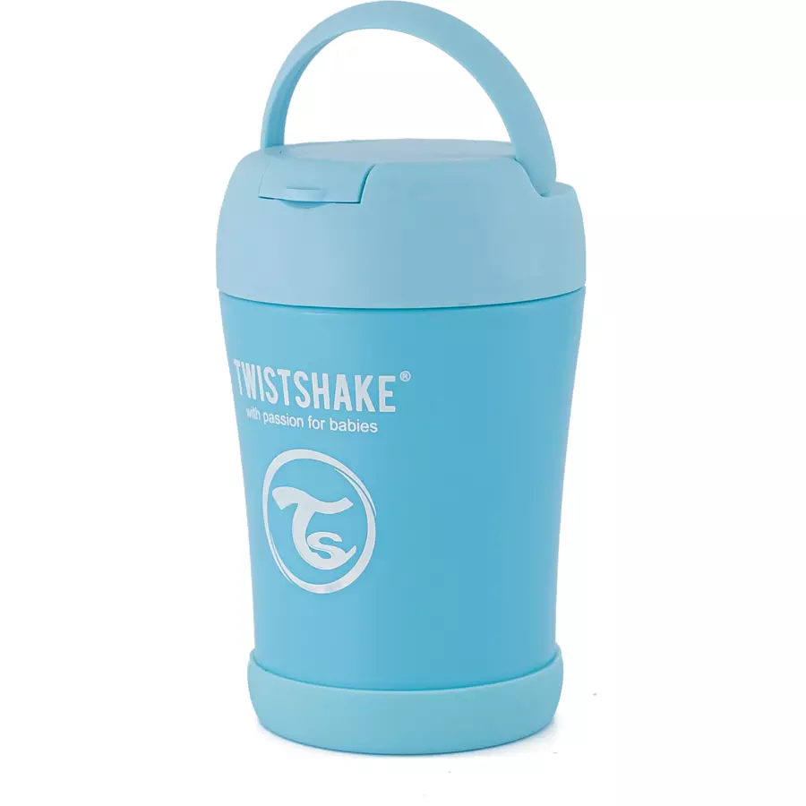 TWISTSHAKE Thermobehälter 350 ml in pastell blau