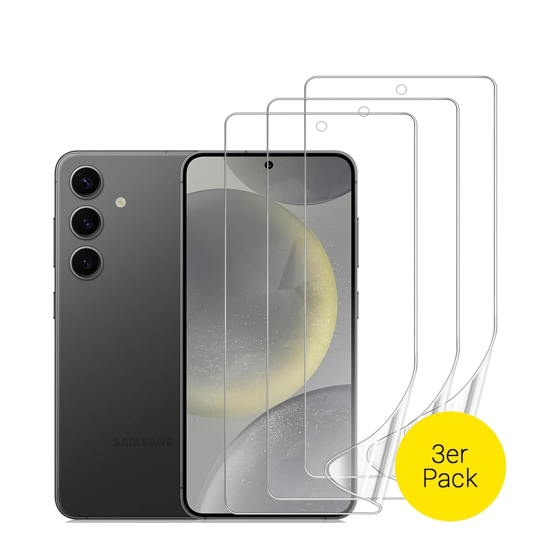 (3er Set) Samsung Galaxy S24  Plus Display Schutzfolie Matt Anti-Glare