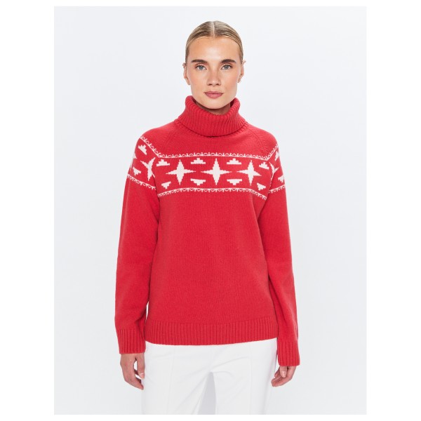 8848 Altitude - Women's Sage Wool Rollneck Sweat - Merinotrui