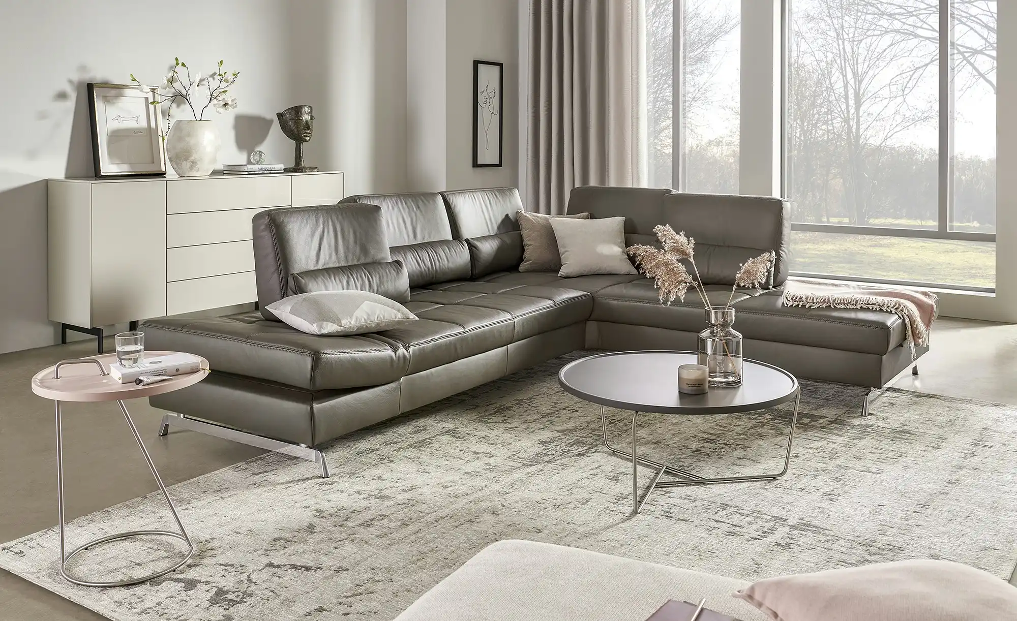 JOOP! Ecksofa Leder Loft 8108
