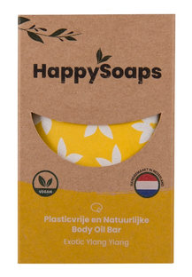 HappySoaps Exotic Ylang Ylang Body Oil Bar 70GR