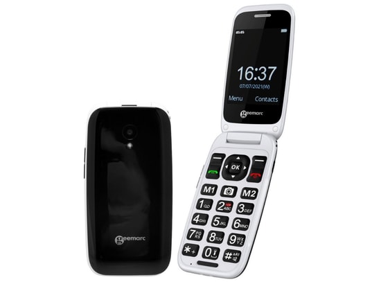 GEEMARC - Cl8700 - téléphone portable senior à clapet grosses touches...