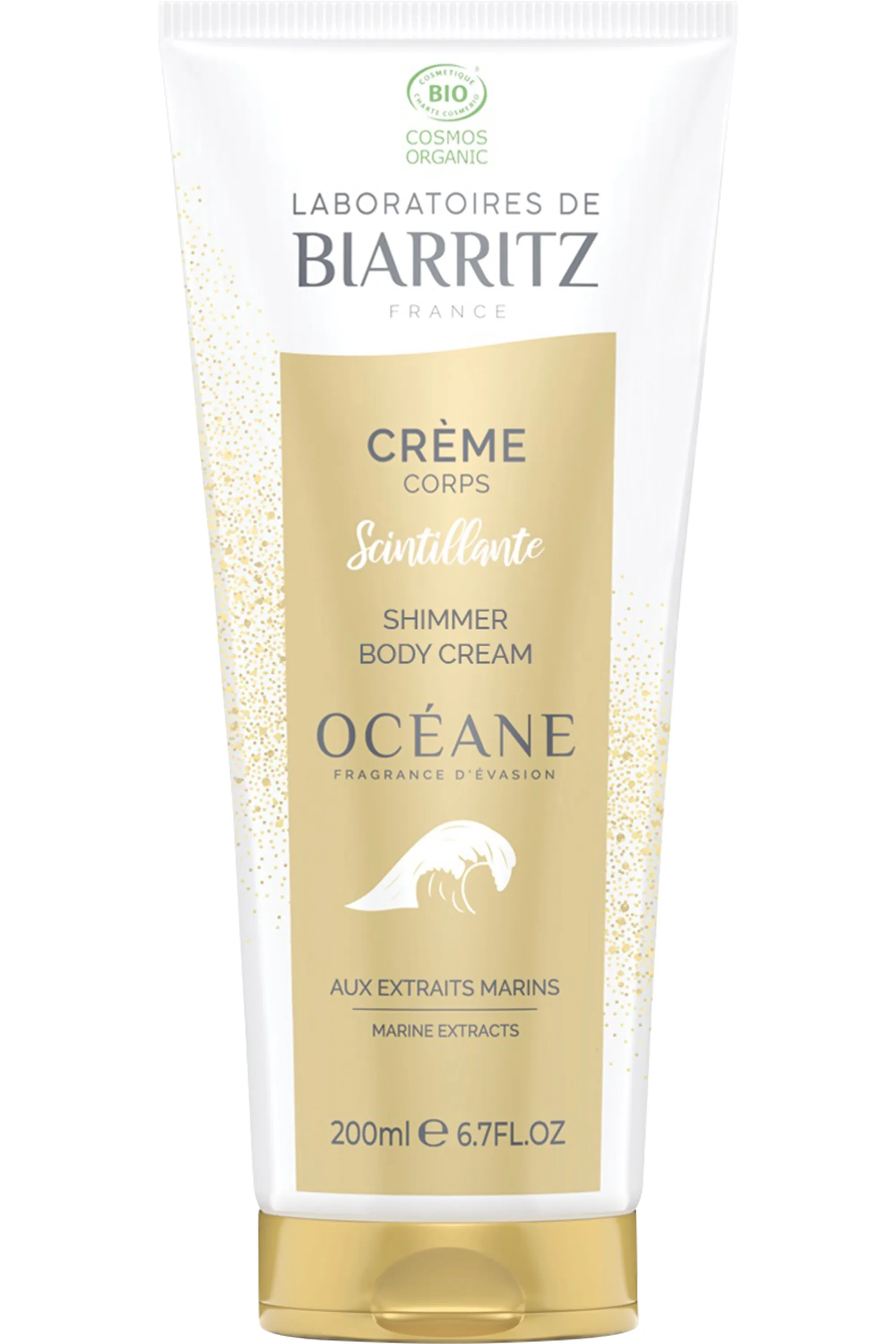 LABORATOIRES DE BIARRITZ Crème corps scintillante Océane-200 ml