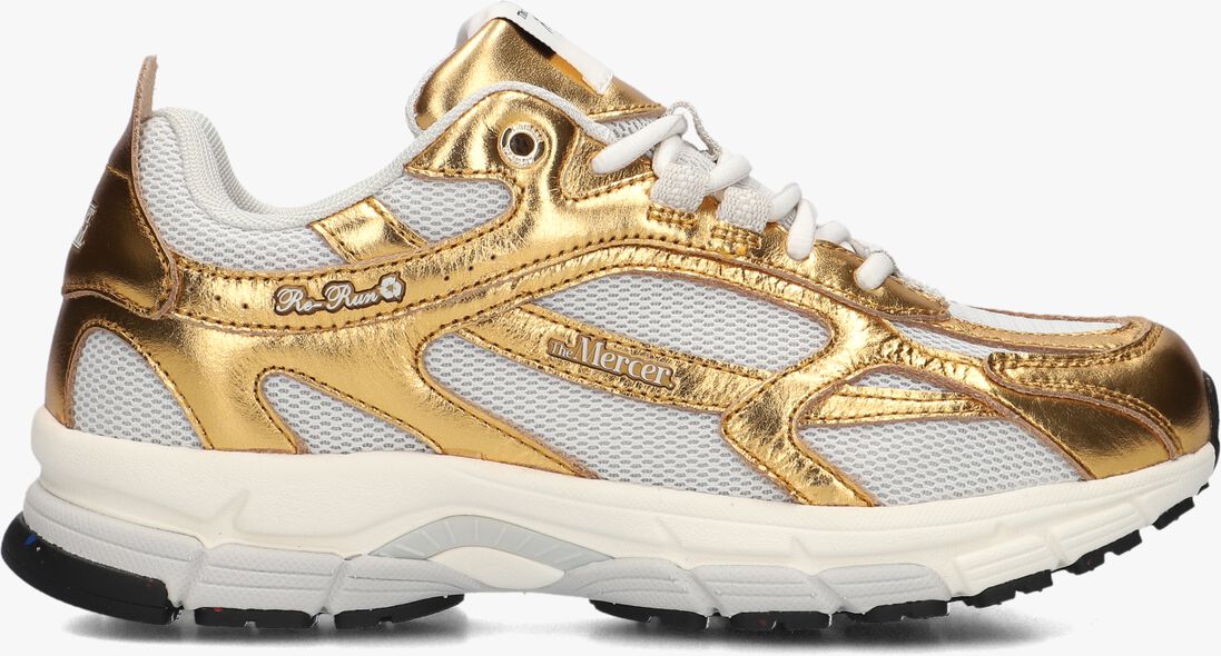 gouden mercer amsterdam lage sneakers the re-run pineapple 2.0