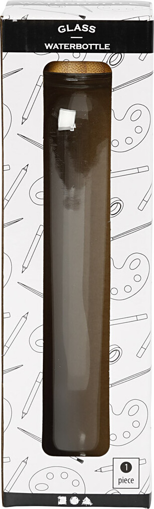 Vandflaske - H 22 CM - Ø 6,7 CM - 500 ML - 1 Stk