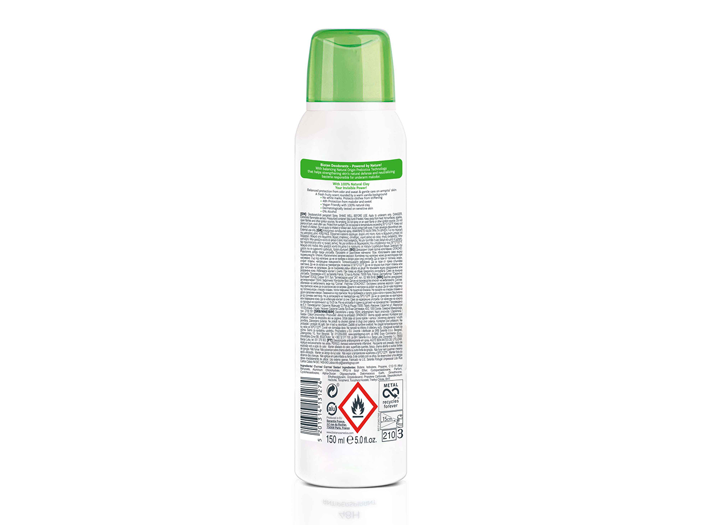 DEO SPRAY BIOTEN CLAY MINERALS 150ML