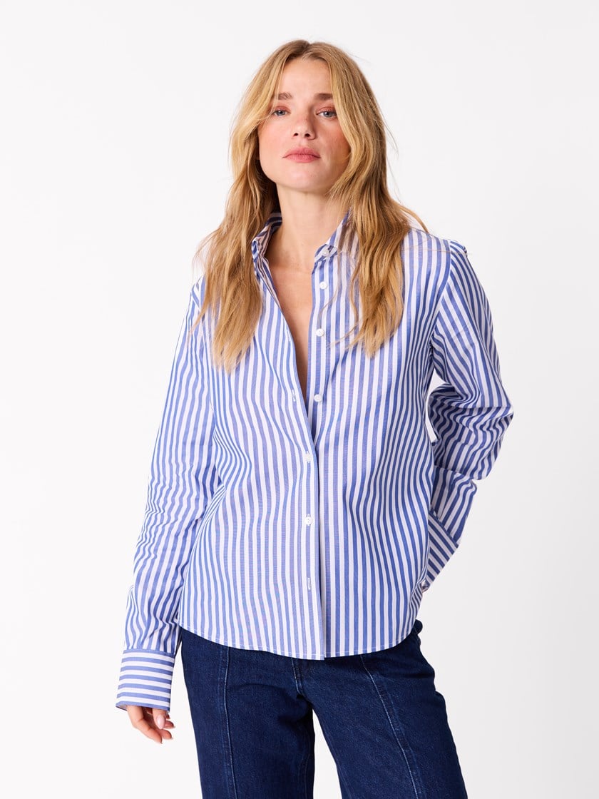 Annie skjorte Mazarine Blue