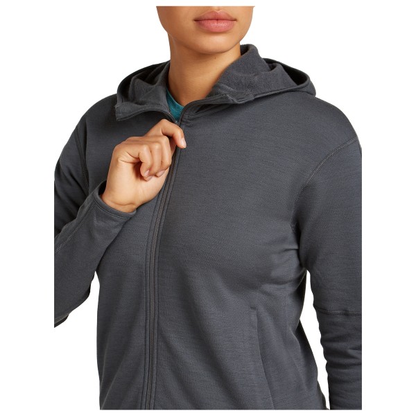 Icebreaker - Women's 360 Realfleece Elem L/S Zip Hoodie - Merinohoodie