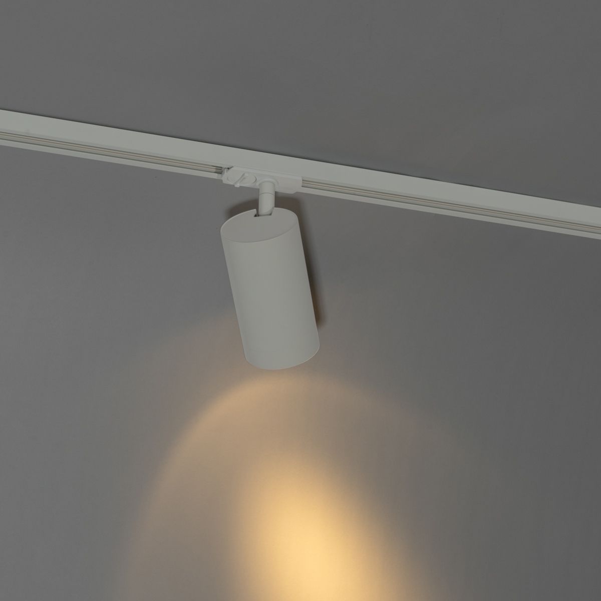Modern railsysteem met 5 spots wit 1-fase GU10 70mm - Iconic Jeana Luxe
