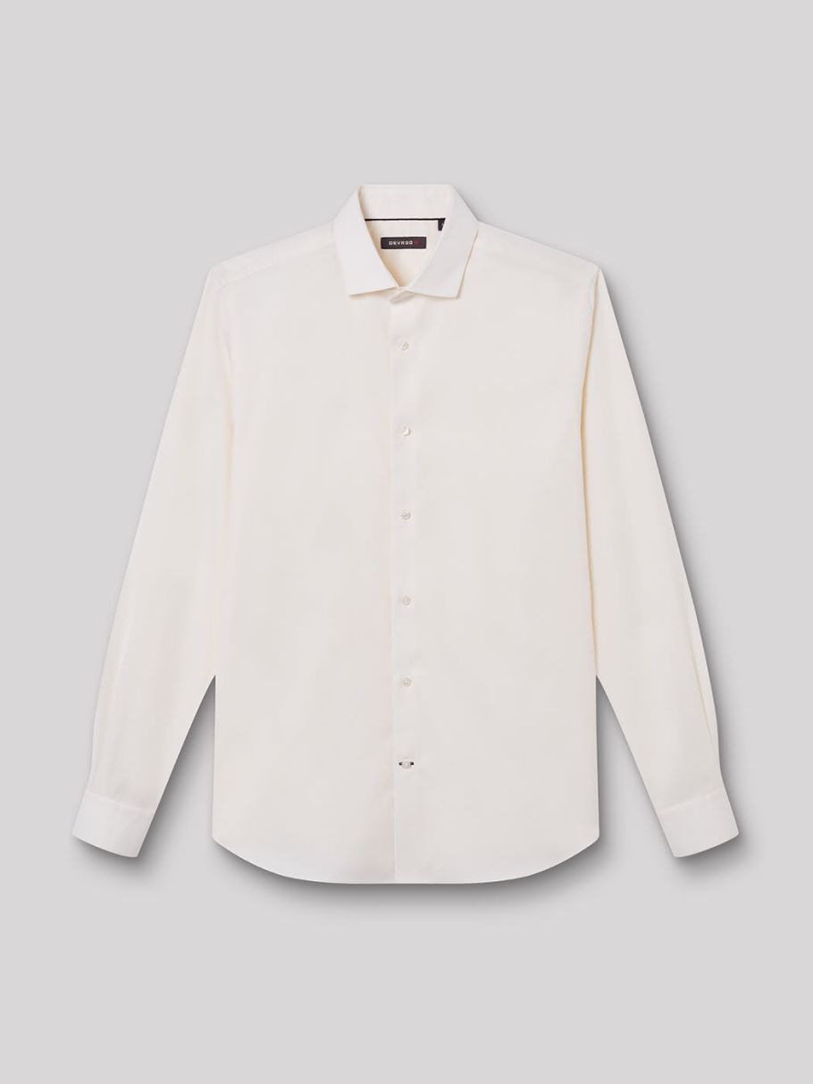 Chemise slim unie