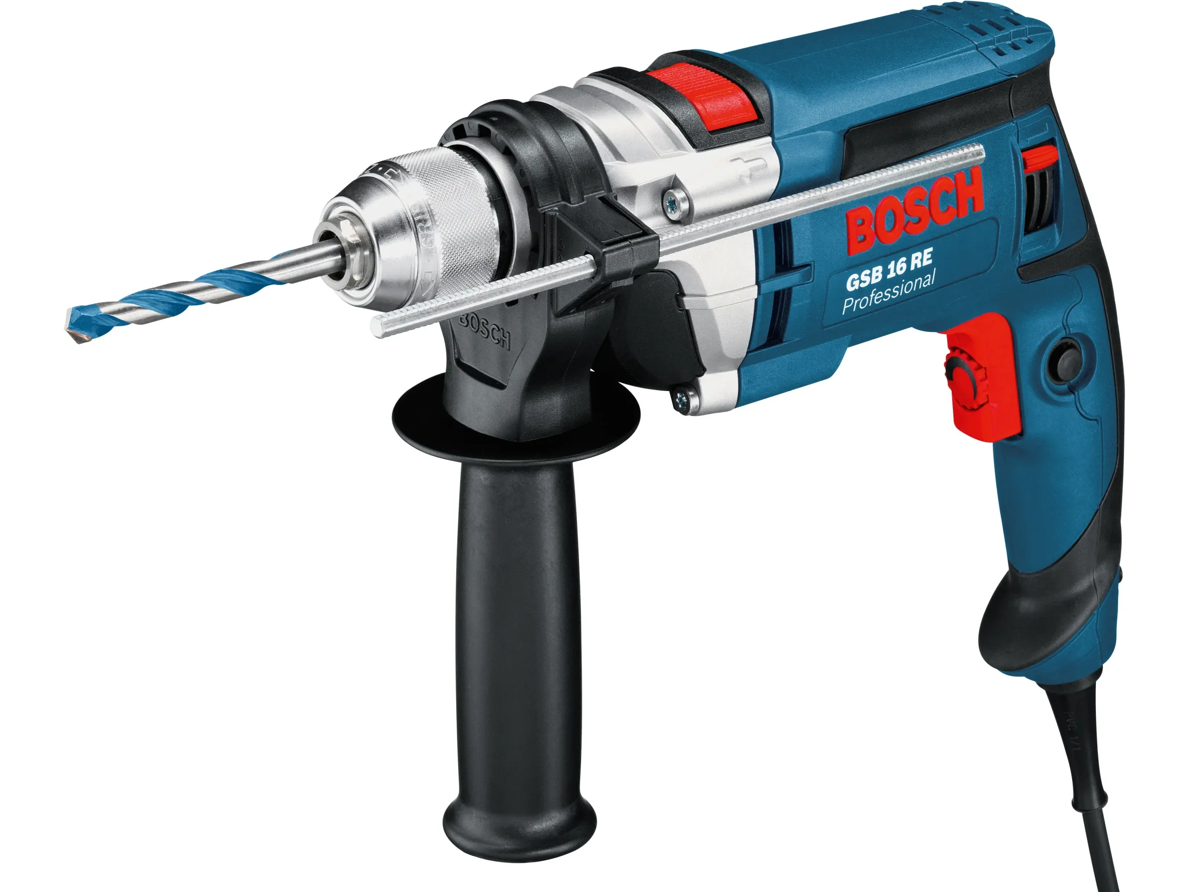 Bosch Professional 750 W Schlagbohrmaschine GSB 16 RE mit Koffer