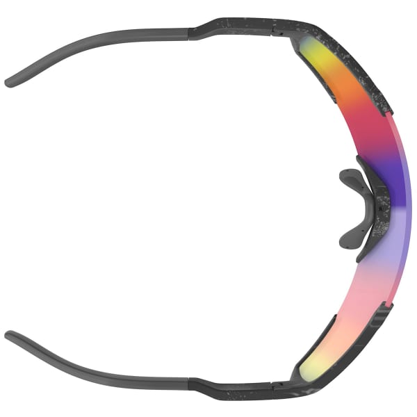Lunette vélo SCOTT SHIELD MARBLE MARBLE BLACK TEAL CHROME