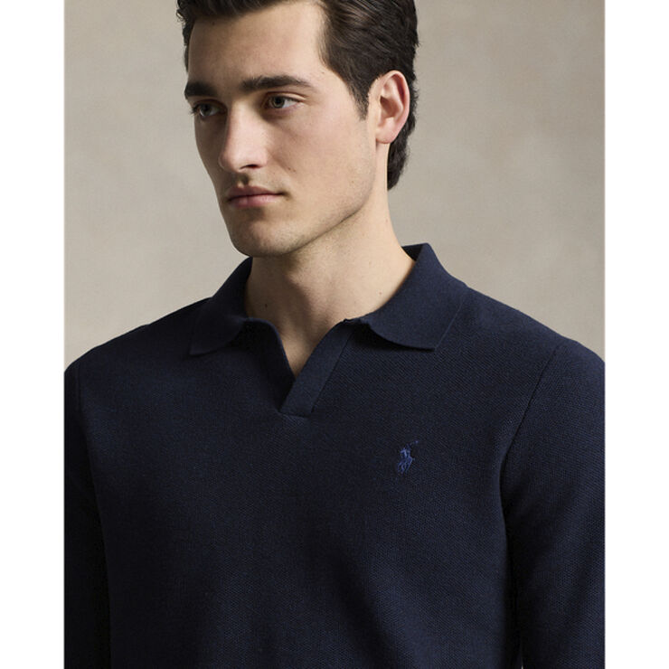 Polo Ralph Lauren 32/2 COTTON-LSL-PLO Navy heather