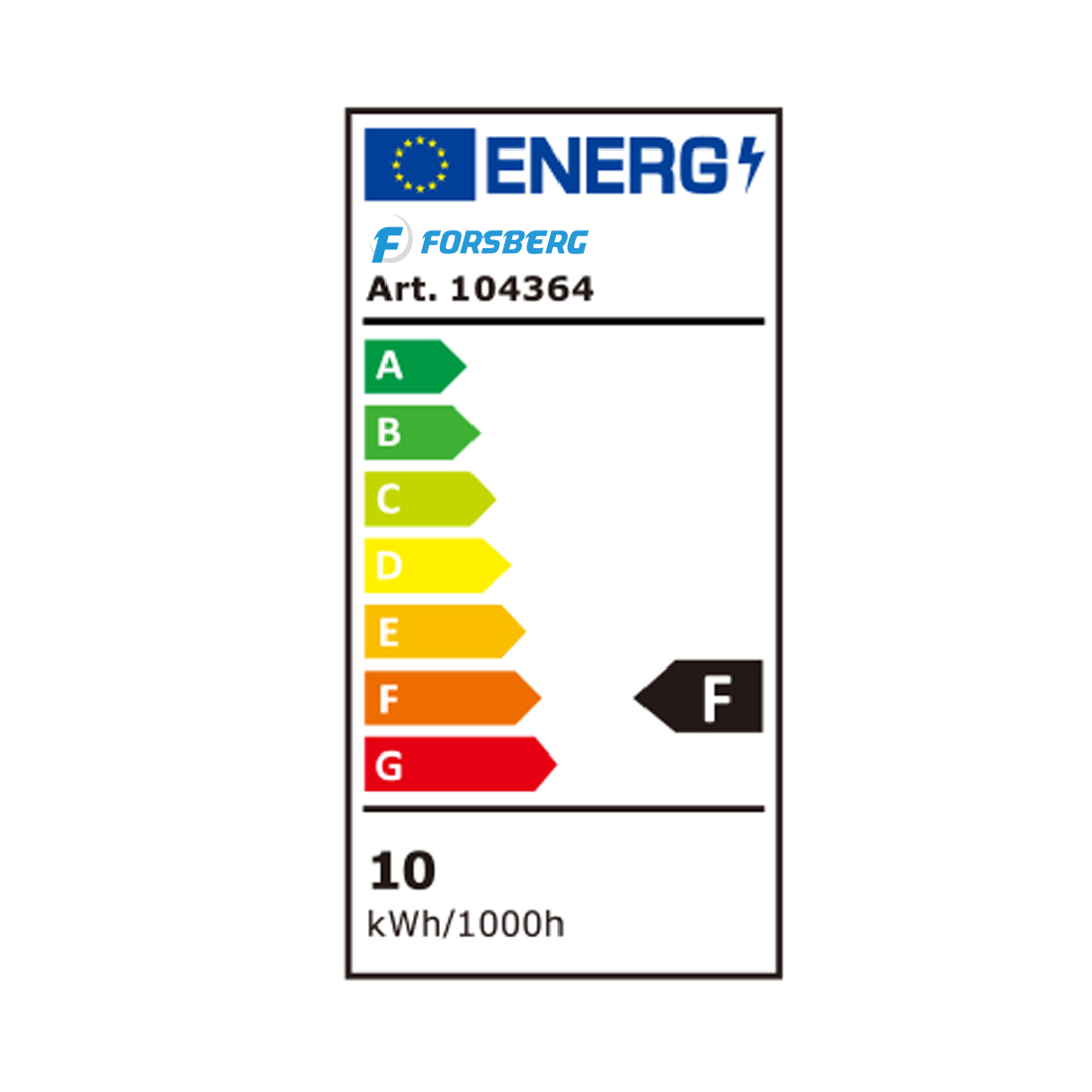 Forsberg  LED Scheinwerfer 10 Watt mit Traggestell
