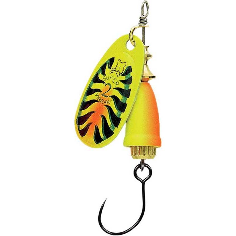 Cuiller Tournante Blue Fox Vibrax Fluorescent Sans Ardillon