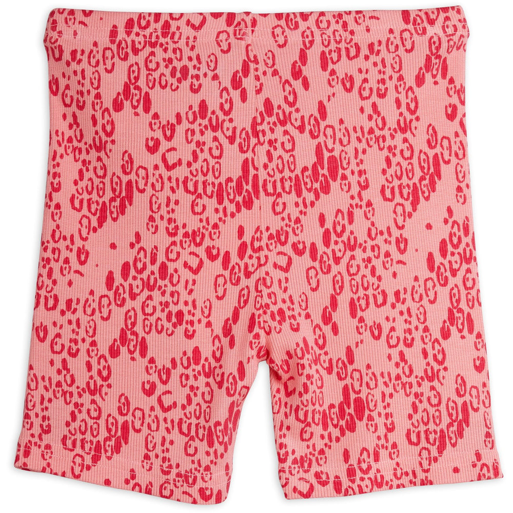 Køb Mini Rodini Pink Mini Leopard AOP Bike Shorts