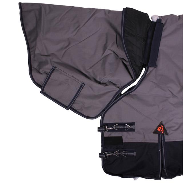 Deken Epplejeck Combo Met Hals 200gr Grijs-blauw