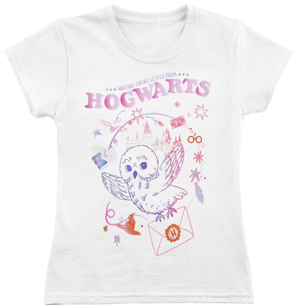 Enfants - Lettre Poudlard | Harry Potter T-shirt