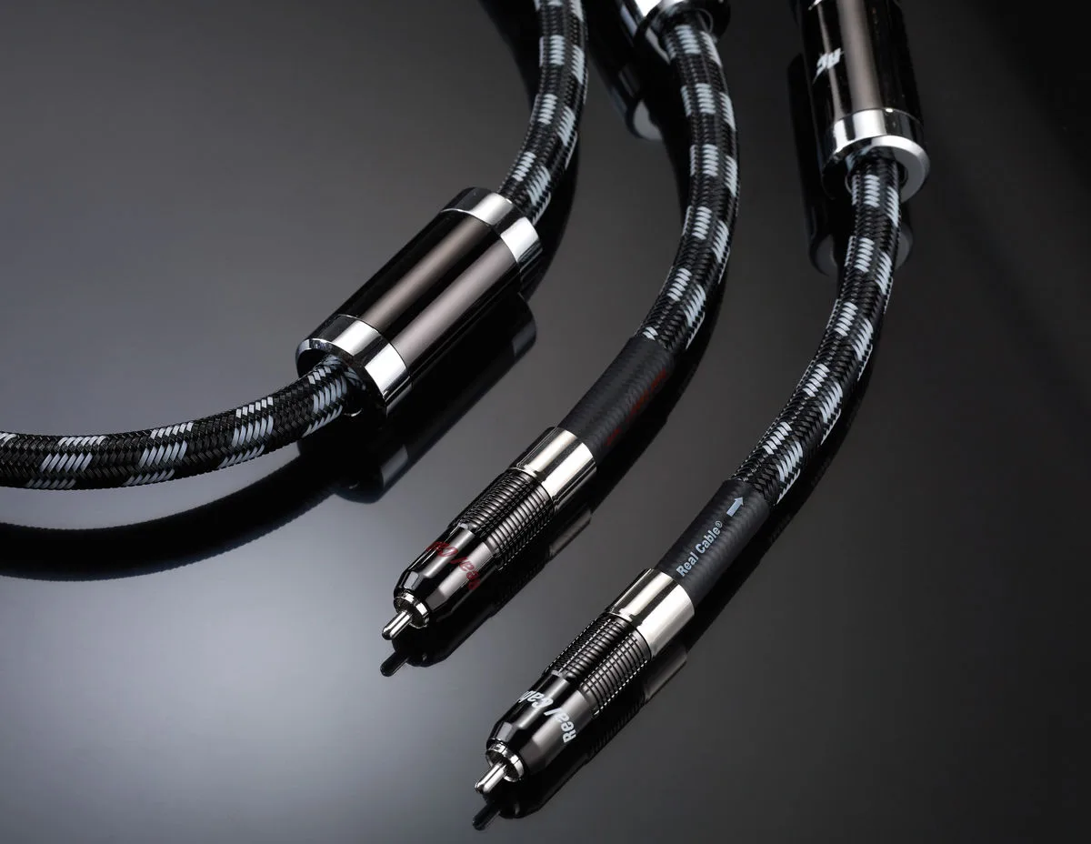 Real Cable CA-Reflex (1 m) Câbles RCA/Cinch stéréo