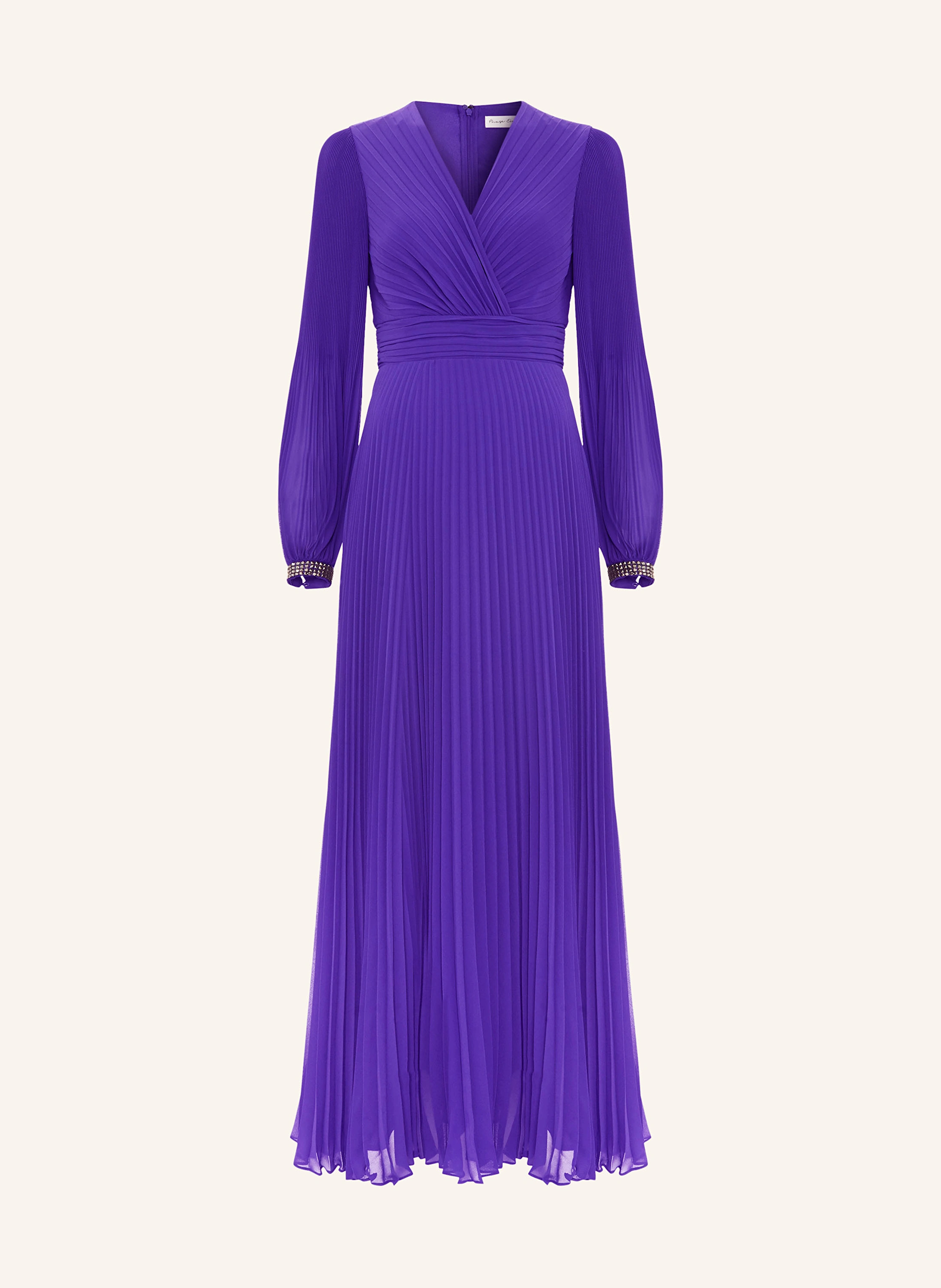 Phase Eight Plisseekleid VILA mit Schmucksteinen