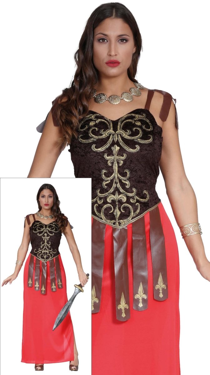 Gladiator Kostuum Dames Deluxe