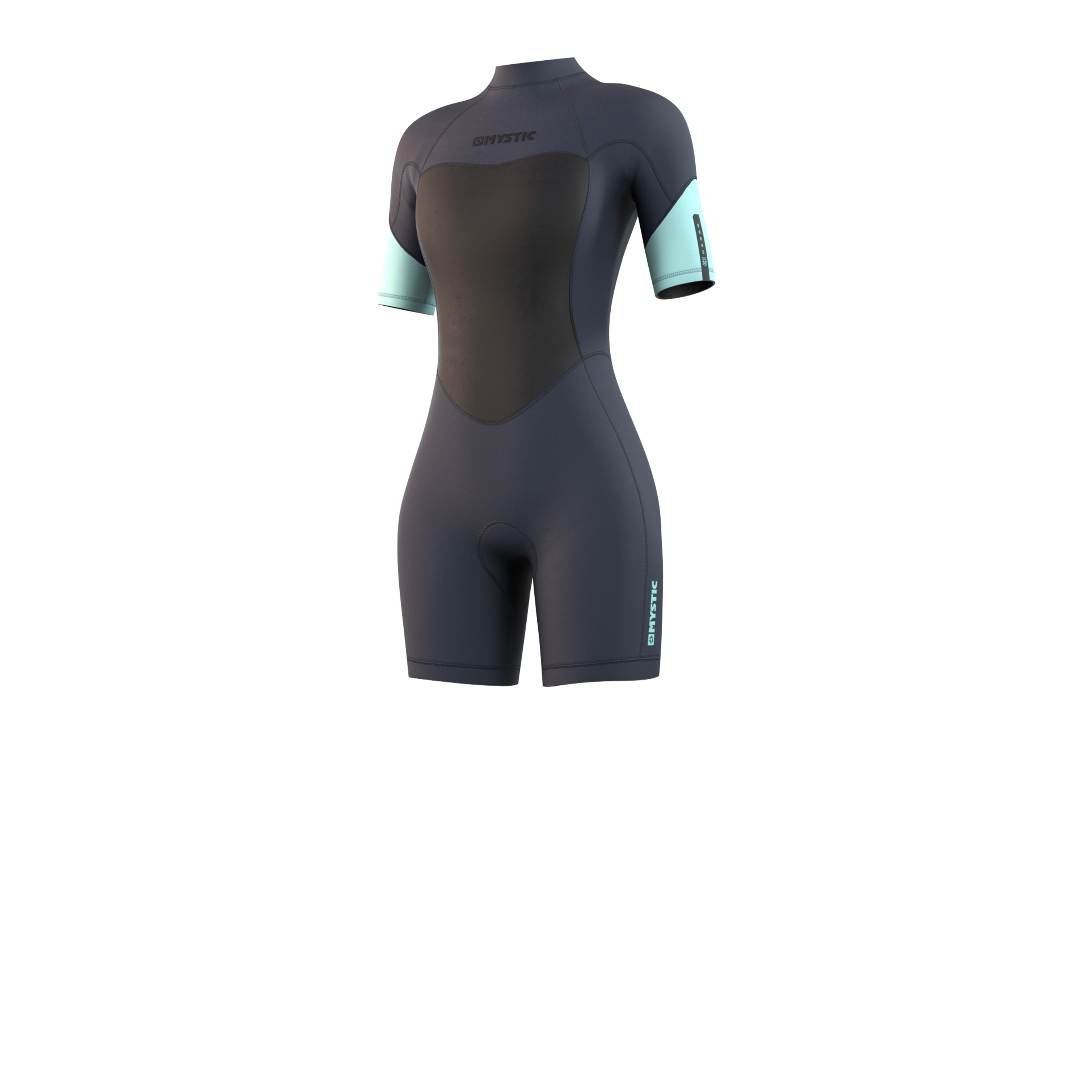 Mystic Brand Shorty 3/2mm Bzip Flatlock Women 6