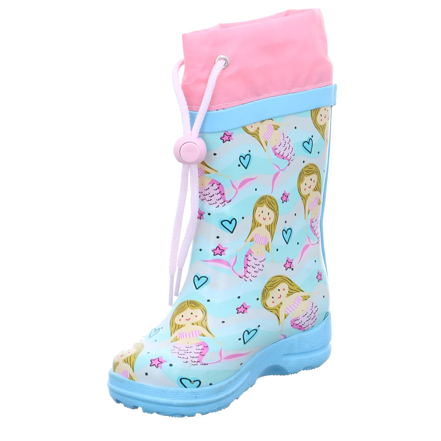 BECK Kinder-Gummistiefel Hellblau Synthetik