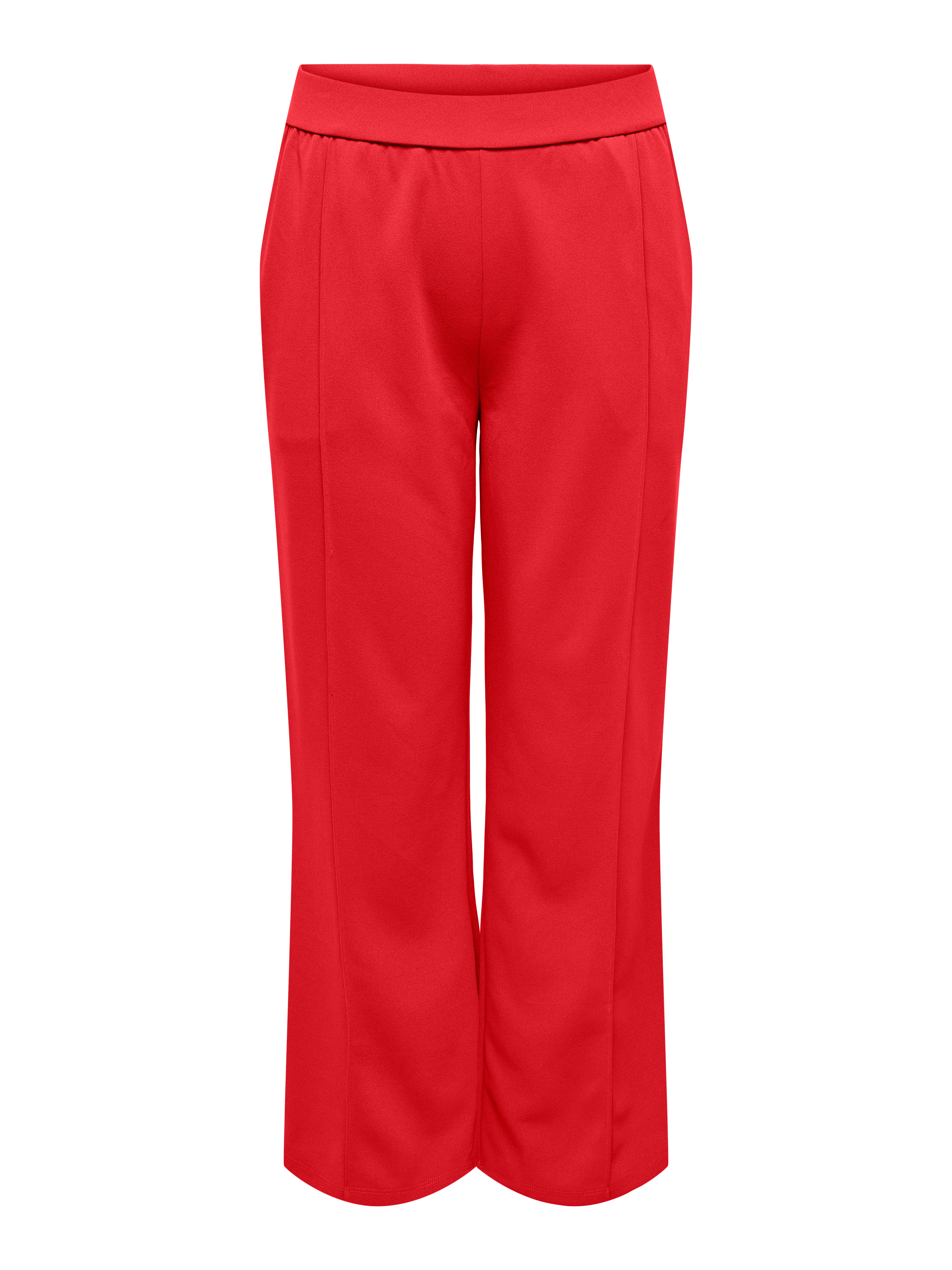 CARSANIA Weiter Beinschnitt Hose mit weitem Beinschnitt Mars Red