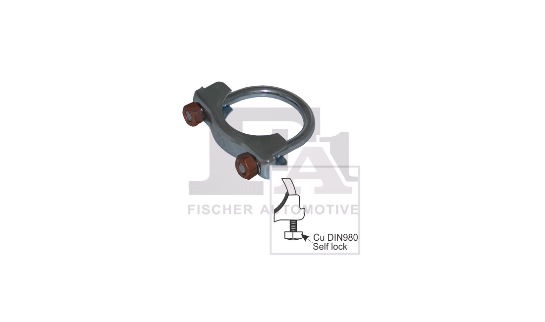 Clamp, Ø 54,00 x Lmm