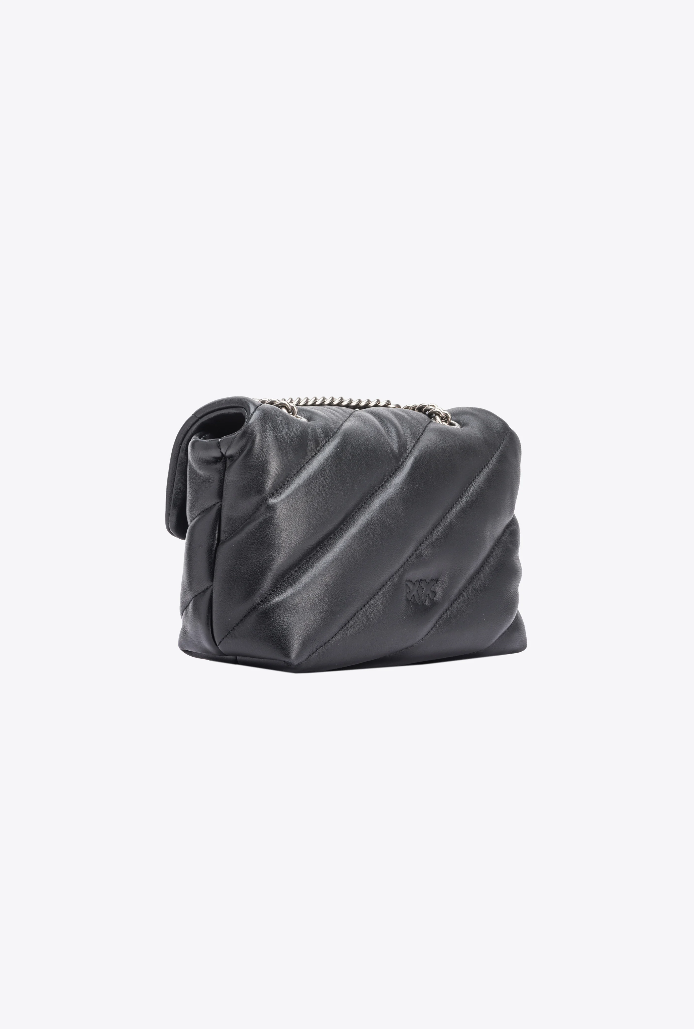 Mini love bag puff maxi quilt | Noir