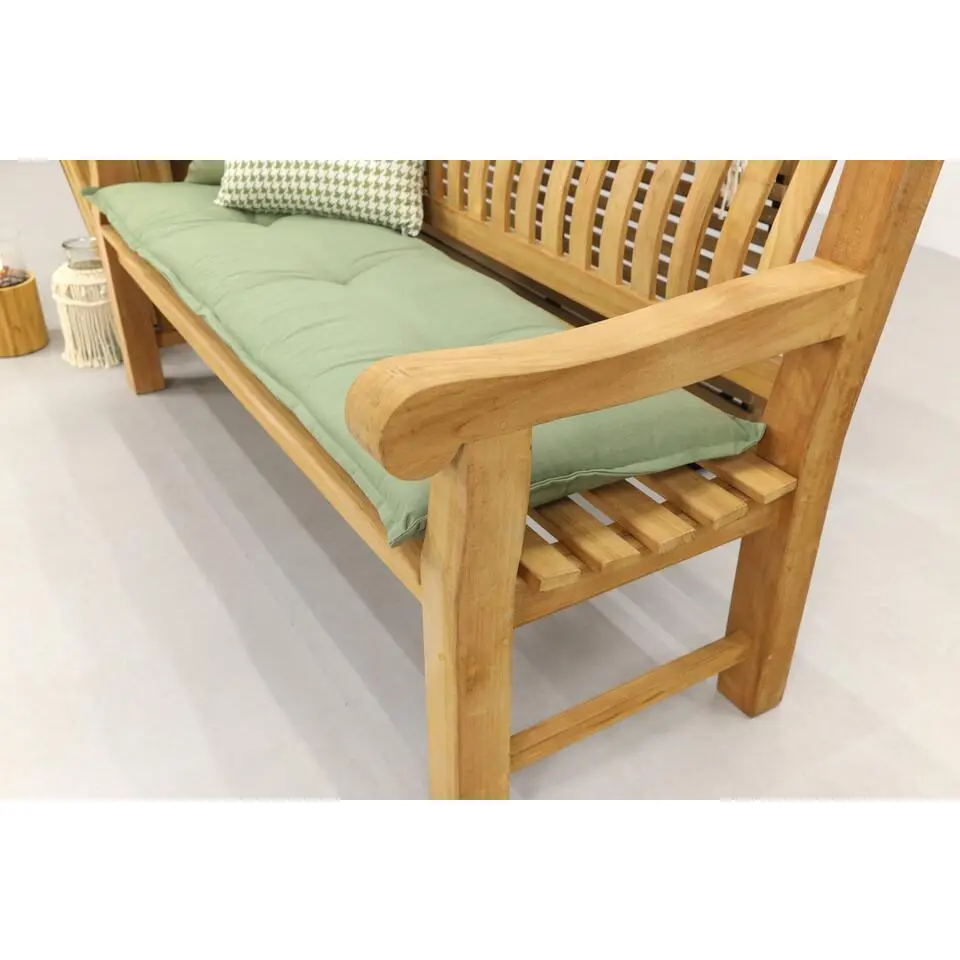 Livingfurn - Tuinbank Patrick Bench Fat - Teakhout - 50x166x45