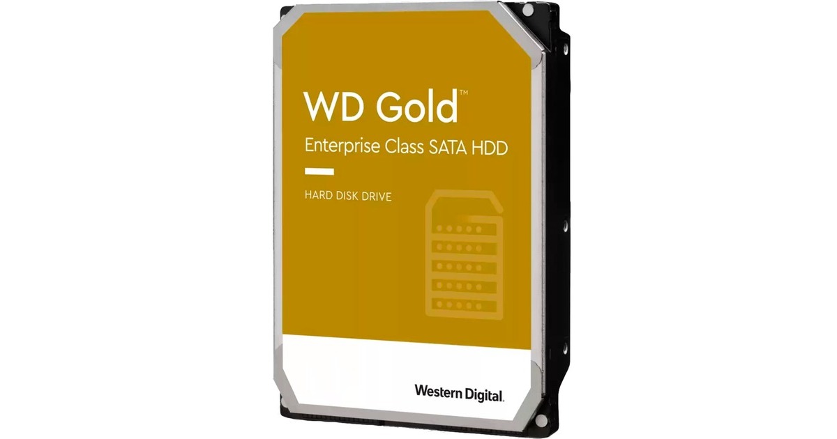 WDGold, 22 TB harde schijf  (SATA 600, WD221KRYZ)