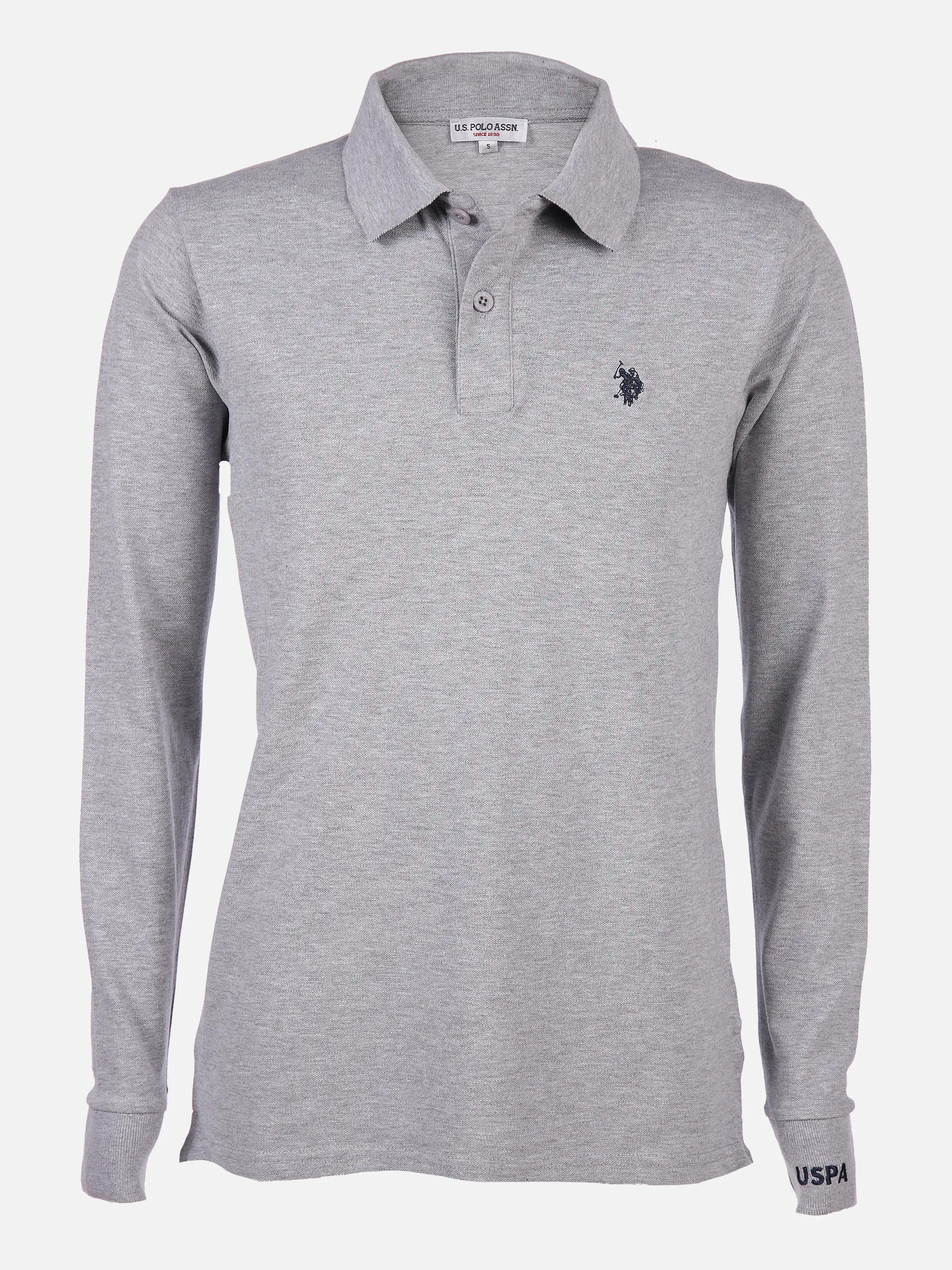Herren Poloshirt mit langem Arm